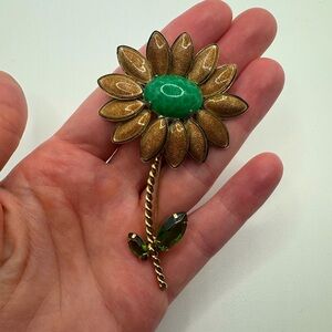 Vintage Flower Brooch